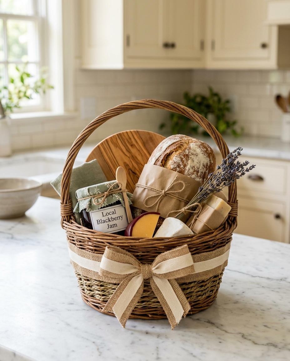 Rustic Charm Gift Basket — gift basket by Moorestown Basket Co.